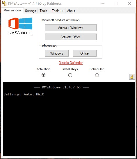 windows kmsauto