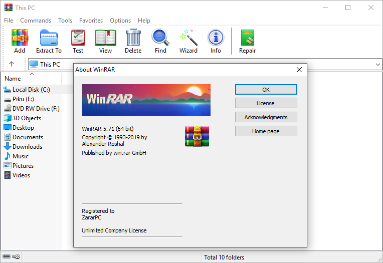 WinRAR 5.90 Final Crack + Keygen Full 2020 - [Latest Version]