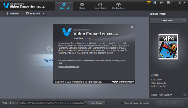 Wondershare Video Converter 12.0.3 Crack + Serial Key 2020 Full Torrent