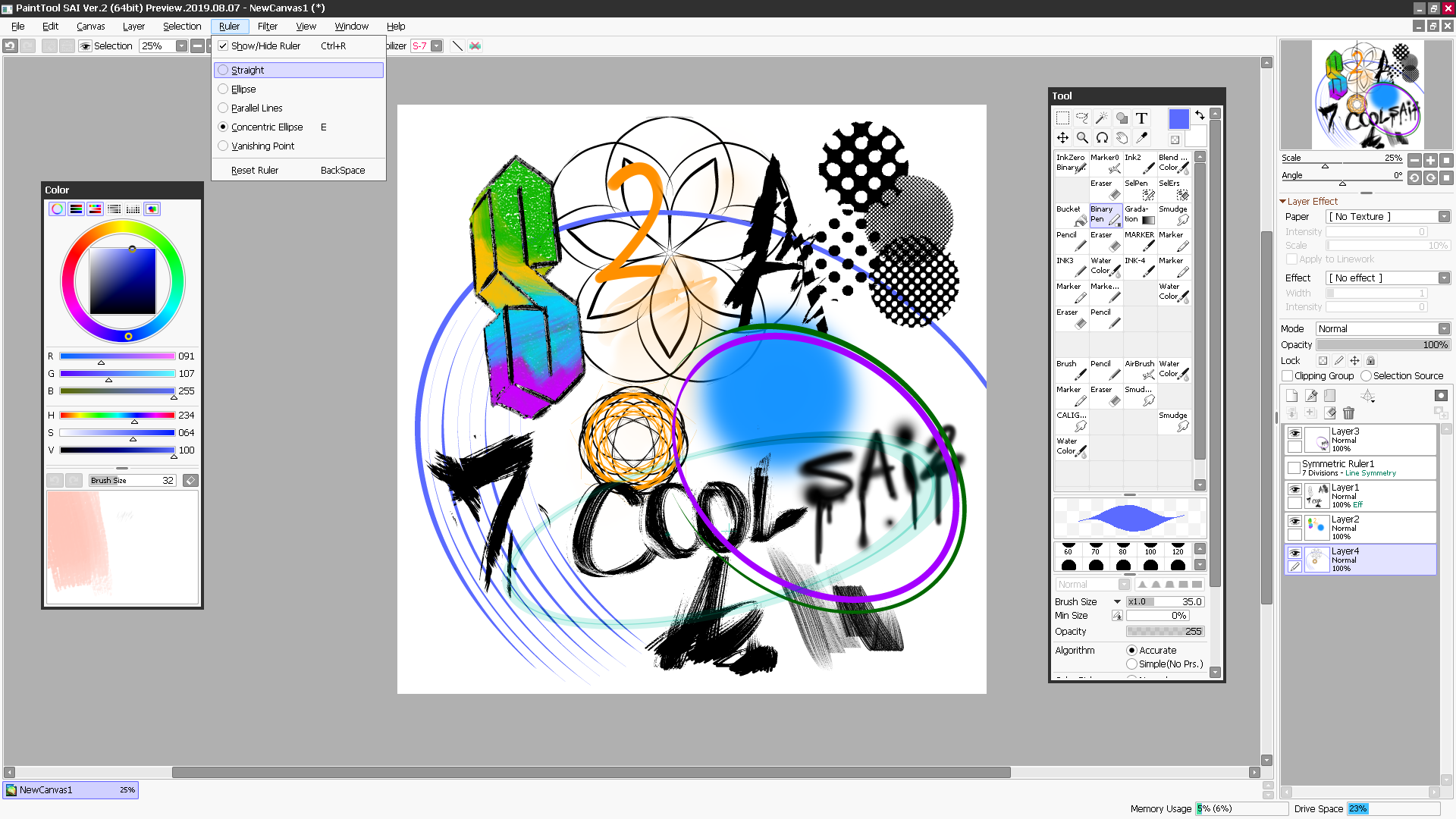 paint tool sai 2 free download full version 2021