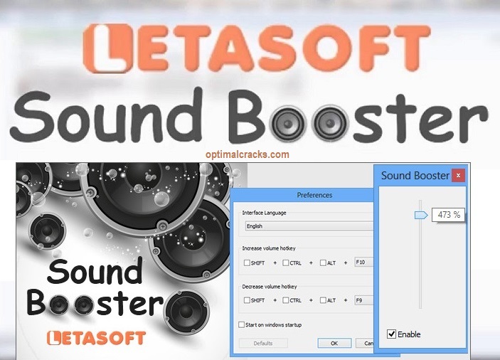 Letasoft Sound Booster Crack 1.11 + Product Key [2021 Keygen]