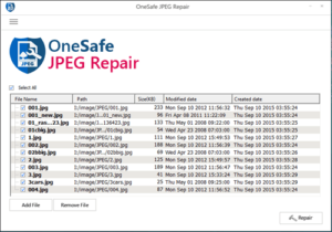 onesafe jpeg repair