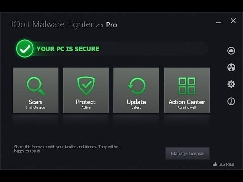 IObit Malware Fighter Pro 8.5.0 Crack + Bet Key - Free Activation 2021