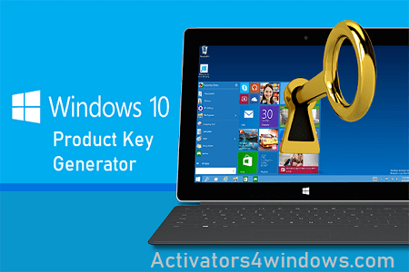generate windows 10 key