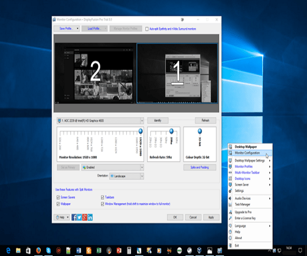 DisplayFusion Pro 10.0.6 Crack With Keygen Free Download 2021